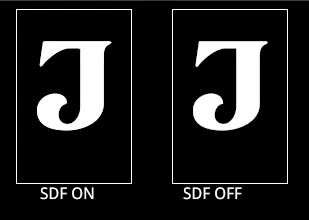 SDF OFF vs SDF ON
