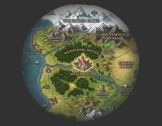 Minimap with fade